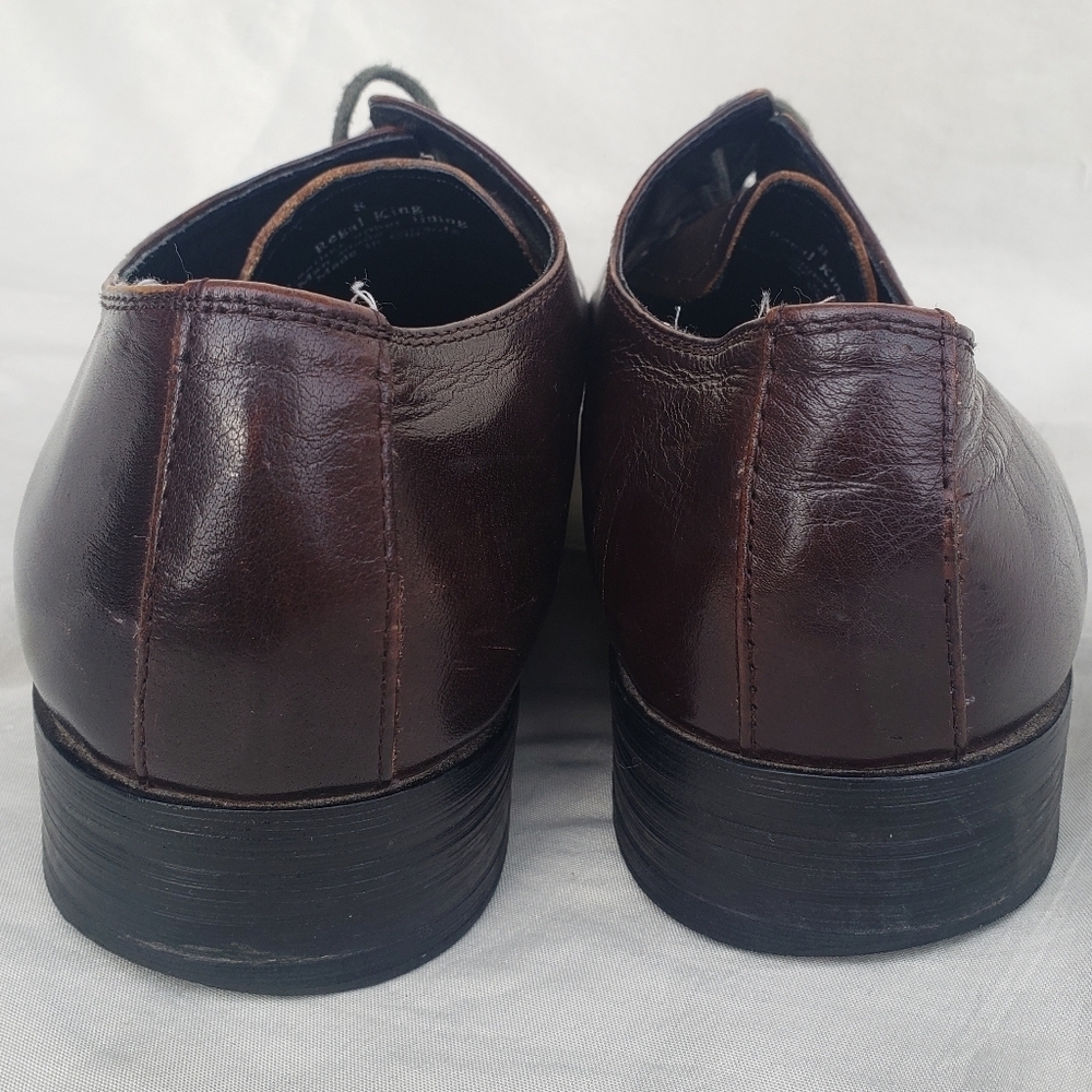 Kenneth Cole New York Regal King Men's Lace-Up Dress Shoes - Size 8 - Picture 6 of 10